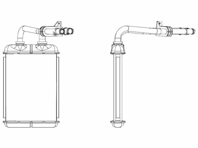 Núcleo calefactor delantero Oldsmobile Silhouette 1997-2000 TYC 22161FP 1998 1999 Foto 1 de 2