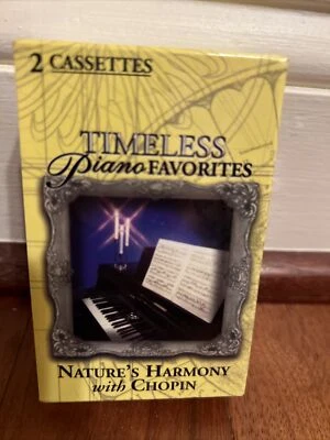 Nature's Harmony with Chopin Timeless Piano Favorites 2 Cassette Set NEW Sealed - Image 1 of 4