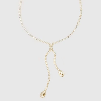 Women Rhinestone Nipple Long rassel Fashion Jewel Metal Sexy Body Chain 06019 - Image 1 of 4