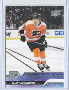 Elliot Desnoyers Philadelphia Flyers 2023-24 Upper Deck 1 Young Guns Rookie #219