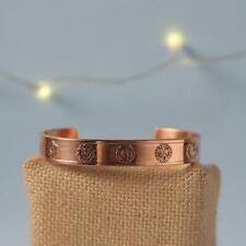 Bracelet manchette en cuivre Isha Life Seven Chakra, un cadeau festif pour...