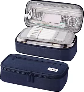 Large Pencil Case, Big Capacity Pencil Pouch Stationery Pen Bag, Storage High Ca - Picture 1 of 7