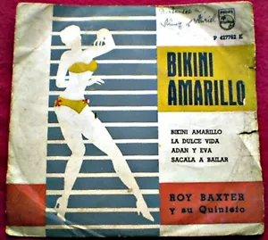 ROY BAXTER Y SU QUINTETO - BIKINI EMARILLO + 3 - EP with Cover - URUGUAY - Picture 1 of 4