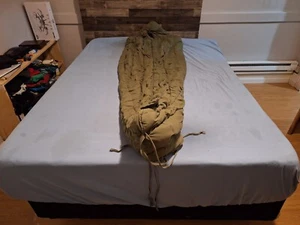 U.S. Army Intermediate Cold Weather Sleeping Bag W/Hood W/O Carrying Used - Picture 1 of 17