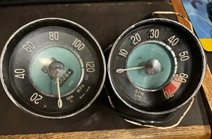 Medidores Smith originales Volvo P1800 Speedo y tacómetro - Imagen 1 de 5