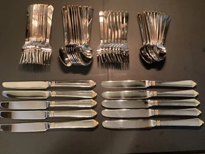 "IMPERIALE GOLD" by RETRONEU - 45 PIECE SET - STAINLESS - - Picture 1 of 5