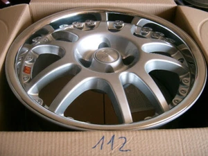 Fondmetal 6600 Felge 7x17 4x108 Et25 17" Silber NEU! 112 - Imagen 1 de 2