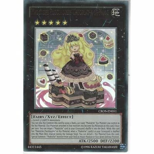 *Misprint* CROS-EN051 Madolche Puddingcess Chocolat-a-la-Mode Ultra Rare YuGiOh - Picture 1 of 2