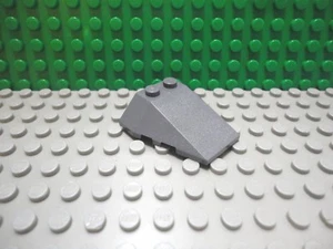 Lego 1 Dark Bluish Gray 4x4 sloped wedge hull cover 2 studs ship NEW - Picture 1 of 1