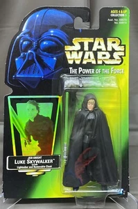 Star Wars Power Of The Force Luke Skywalker W/ Lightsaber 1997 Kenner Hologram - Picture 1 of 10