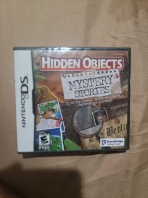 Hidden Objects Mystery Stories Nintendo DS 2010 BRAND NEW SEALED - Ships Fast - Image 1 of 4