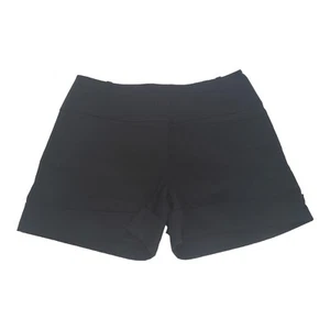 The Limited Shorts Womens Size 6 Black Slash Pockets Stretch Twill Chino Cuffed  - Picture 1 of 11