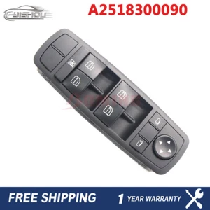 A2518300090 Master Power Window Switch For 2006-2011 Mercedes-Benz R350 ML350 - Picture 1 of 9