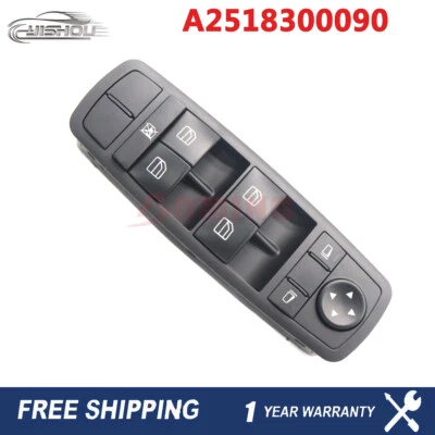 A2518300090 Master Power Window Switch For 2006-2011 Mercedes-Benz R350 ML350  - Image 1 of 4