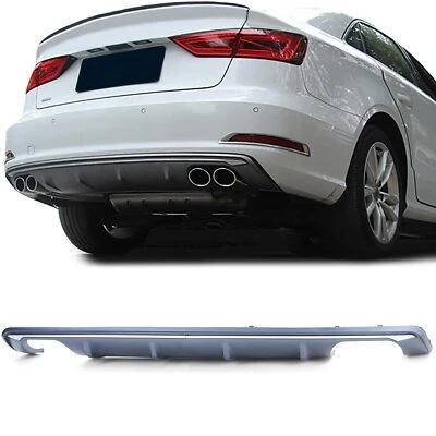 Rear Diffuser Bumper for Audi A3 8V Soda Cabriolet 12-16 Without S-LINE - image 1 of 4