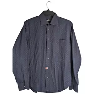 Bugatchi Uomo Hemd Knopfleiste Erwachsene Large Langarm Blau Blumen Baumwolle Herren - Bild 1 von 6