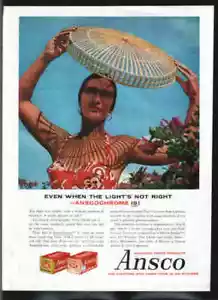 ANSCO Photo 1960 Even when the lights not right ad - Imagen 1 de 1