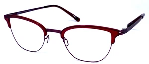 MODO TITANIUM 4078 Burgund Red Women’s 47-21-138 Eyeglasses Frame  - Picture 1 of 12