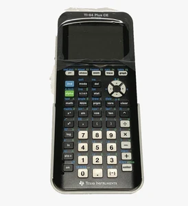 Texas Instruments Graphing Calculator, TI-84 Plus CE Python, Gray Black - Picture 1 of 5