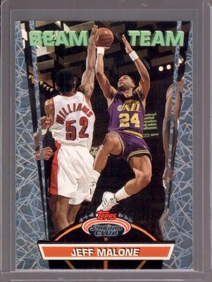 Jeff Malone 1992-93 Topps Stadium Club Beam Team Inserto #10 Cantidad Foto 1 de 2