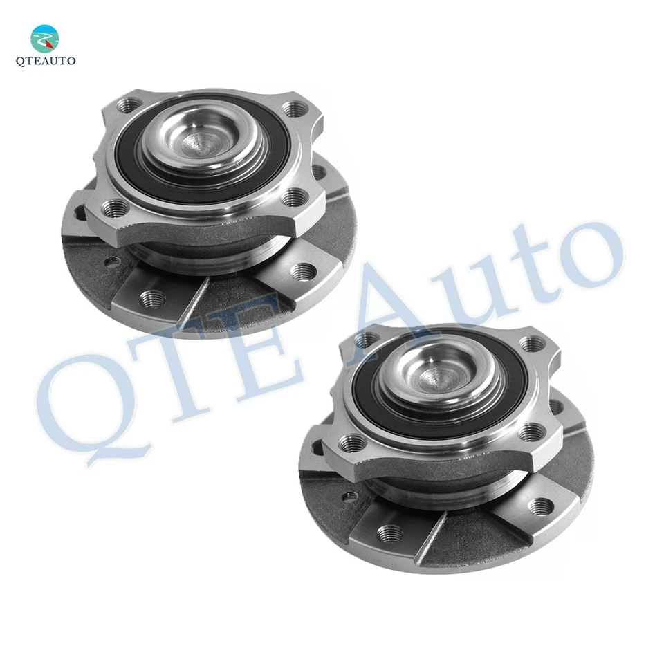 Par de 2 conjuntos de cojinetes de cubo de rueda delantera para BMW 535I L6 2008-2010 3,0 L Foto 1 de 4