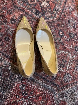 Christian Louboutin женщин каблук насос мульти цвет - размер 37 - Изображение 1 из 3