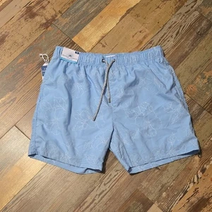 Vintage Sommer Badehose Blau Herren Größe XL Neu mit Etikett - Bild 1 von 5