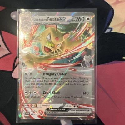 Team Rocket's Persian ex - Double Rare SV10: Destined Rivals 150/182 NM - Image 1 of 4