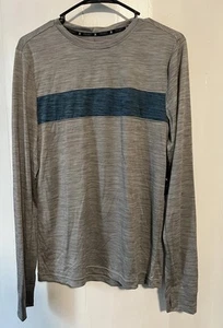 Xersion Medium Gray Long Sleeve Men's T Shirt Size Small $30 - Picture 1 of 4