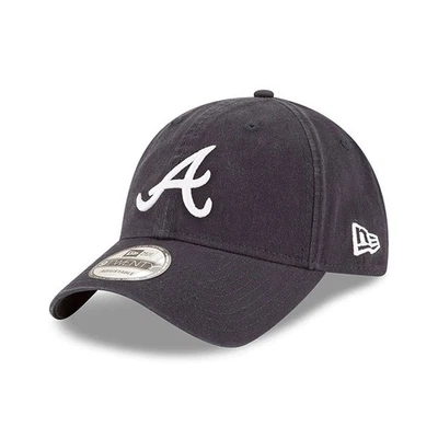 New Era Adults Atlanta Braves Core Classic 9Twenty Cap / Navy / RRP £23