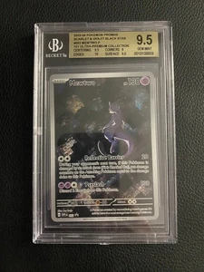 BGS 9.5 Mewtwo 052 Sv: Scarlet & Violet Promo Cards Holo - Picture 1 of 2
