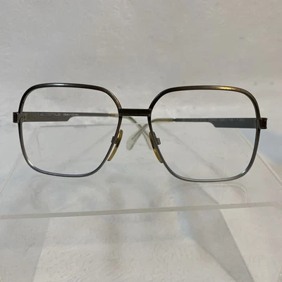 Vintage Neostyle Boutique 510 Eyeglass FRAMES ONLY 56 16 130 Silver Tone Germany - Image 1 of 4