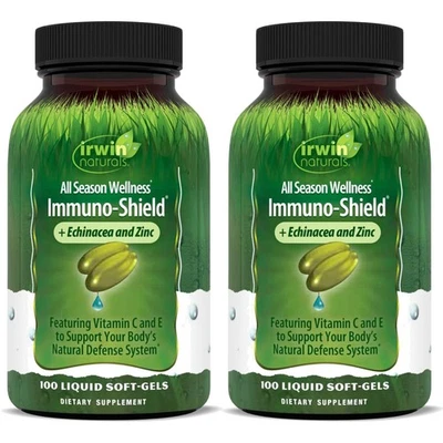 Pack of 2 Immuno-Shield Softgels - Vitamin C and Antioxidant Support Formula - Image 1 of 4
