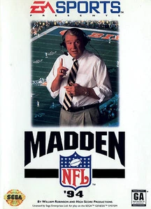 Madden NFL '94 Sega Genesis Excelente Estado Envío Rápido - Imagen 1 de 1