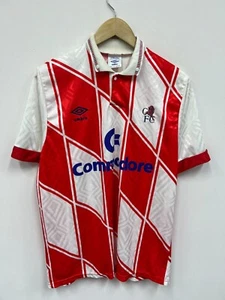 Chelsea 1990/1992 Away Football Shirt Soccer Jersey Umbro M/L - Picture 1 of 14