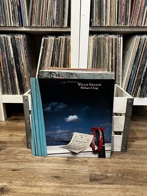 Willie Nelson- Without A Song - Vinyl Record LP (FC 39110) 12" Folk Country - Image 1 of 4