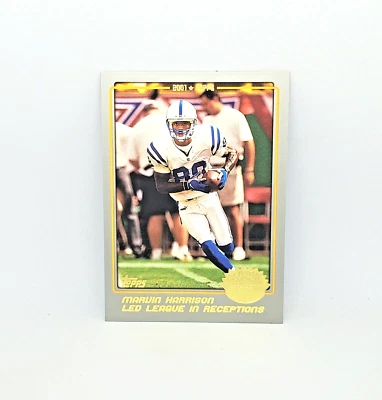2001 Topps Season Highlights Marvin Harrison #289 Indianapolis Colts - Image 1 of 3