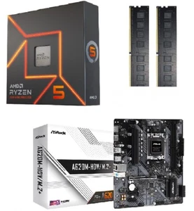 Aufrüstkit Bundle PC 30 AMD Ryzen 5 7600X 6x 5,3 Ghz AM5 bis 64 GB DDR-5, Radeon - Bild 1 von 4