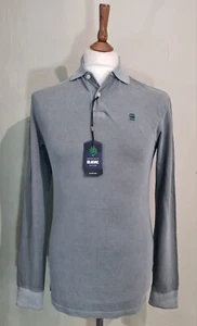 G Star Raw Dunda Core Cotton Long Sleeve Polo Shirt Orphus Size XS - Picture 1 of 8