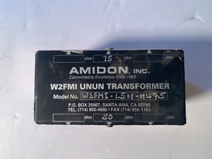 Amidon Unun transformer W2FMI - 1.5:1-HU75, 50 ohm to 75 ohm Balun - Zdjęcie 1 z 10