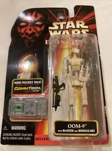 Star Wars Episode 1 OOM-9 Droid Commtech Chip Hasbro Actionfigur NEU 1998 - Bild 1 von 7