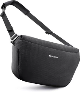 TULLIO Camera Bag Sling Crossbody Expandable Photography for DLSR SLR & Lenses - Picture 1 of 4