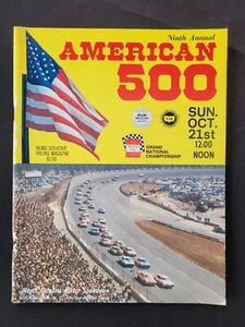 NASCAR NCMS Rockingham American 500 Program 1973, Pearson Win #77/Parsons Champ - Imagen 1 de 16