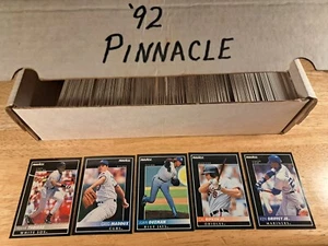 1992 PINNACLE BASEBALL COMPLETE SET 620 CARDS - Picture 1 of 5