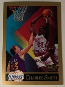 Charles Smith | 1990 Skybox Basketball Card #132 NM - Los Angeles Clippers - Picture 1 of 2