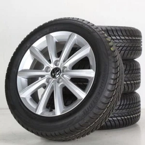 VW Polo VI AW Winterräder 16 Zoll Felgen Merano silber Alufelgen 2G0601025AF - Bild 1 von 6