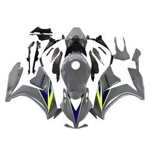 Cement Grey Blue Yellow Bodywork for 2012-2016 Honda CBR1000RR Injection Fairing - Picture 1 of 10