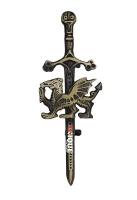 "Pin escocés escocés para hombre diseño celta Kilt acabado antiguo 4"" de largo" Foto 1 de 2