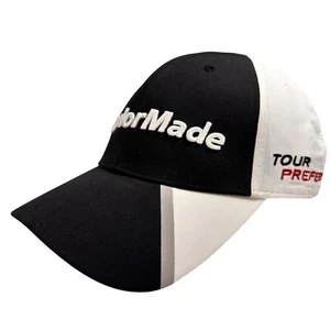 Cappellino da golf TaylorMade SLDR Tour Preferred nero/bianco cinturino ricamato posteriore ADJ - Foto 1 di 9