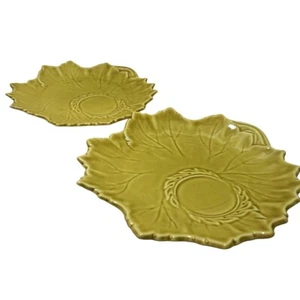 Vintage Woodfield Mfg von Steubenville Teeteller Blätter (2er Set) - Top - Bild 1 von 6